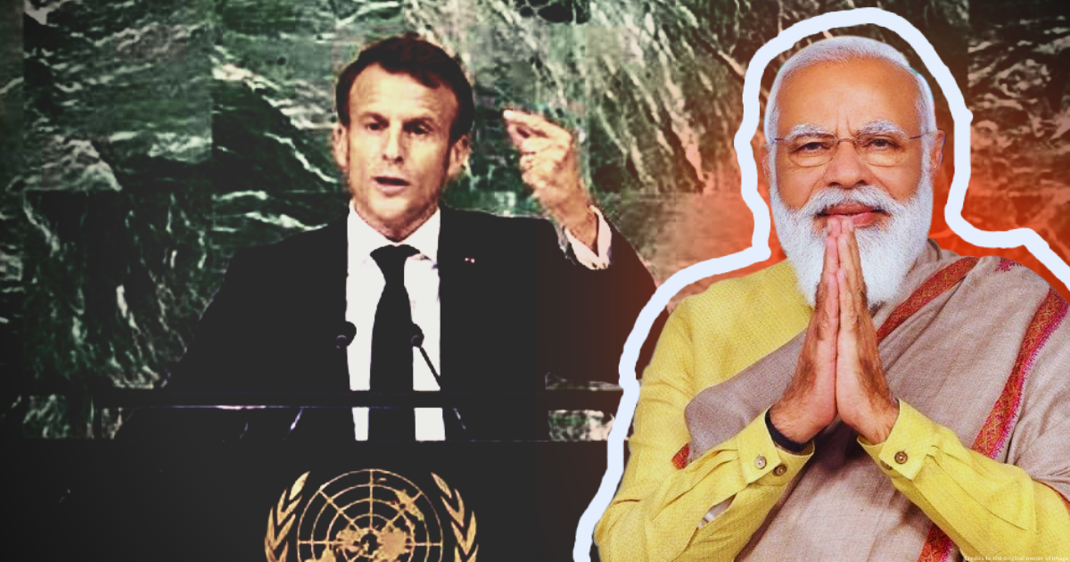 PM Narendra Modi was right, time is not for war: Macron At UN